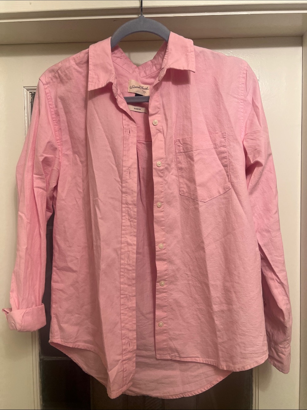 Universal Thread Pink Collared Button-Down Shirt